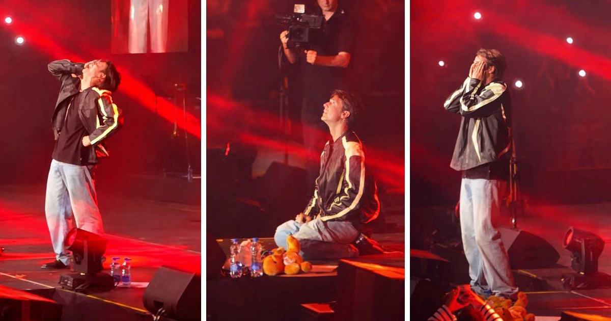 VIDEO Jakov Jozinović nije mogao prestati plakati na koncertu u Skoplju