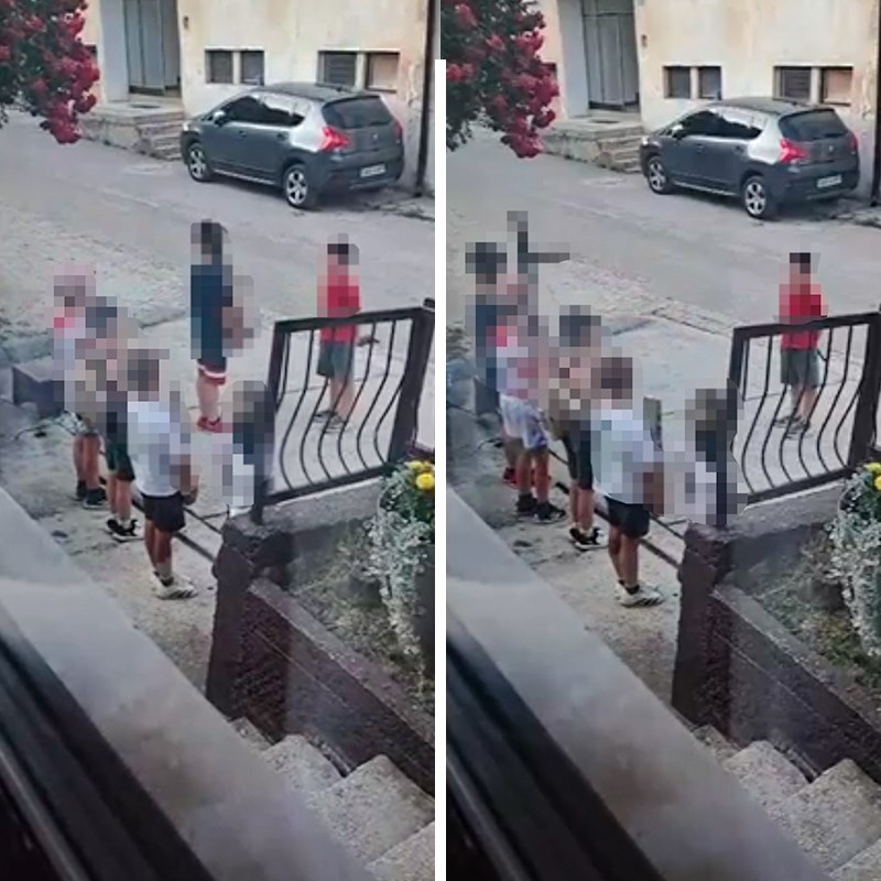 Širi se snimka: Dječak postrojio djecu. Nose drveno "oružje" i viču "Za dom spremni"