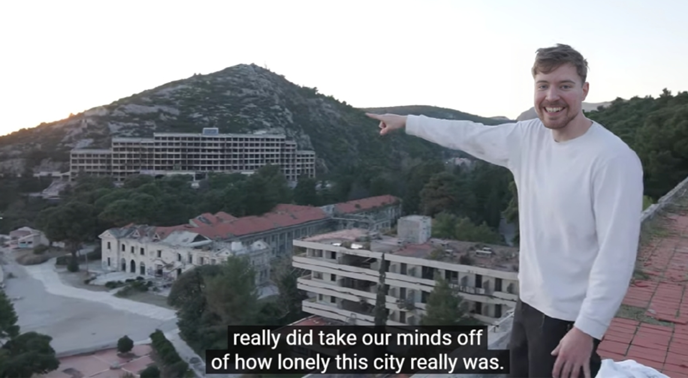 Mr. Beast objavio video koji je snimao u Hrvatskoj, u 3 sata skupio 13 mil. pregleda