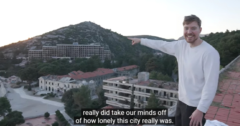 Mr. Beast objavio video koji je snimao u Hrvatskoj, u 3 sata skupio 13 mil. pregleda