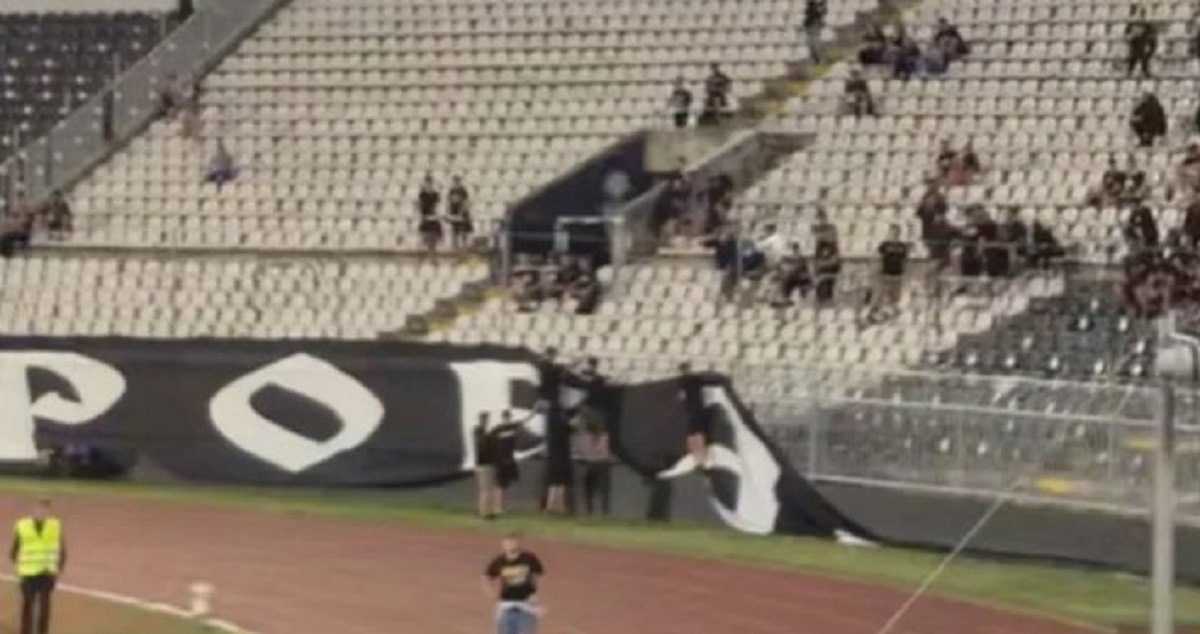 Šok na Partizanovom stadionu. Pogledajte reakciju na pjesmu Delija sa razglasa