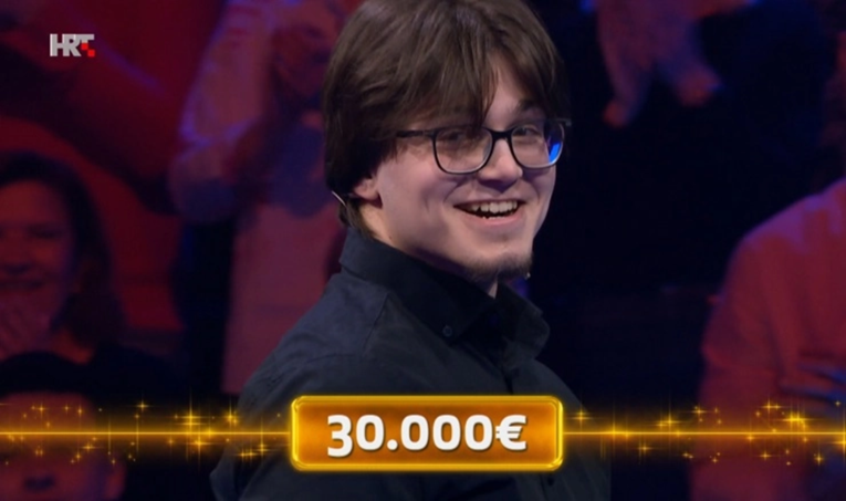 Student Josip briljirao u Superpotjeri. Nadigrao pet lovaca i osvojio 30.000 eura