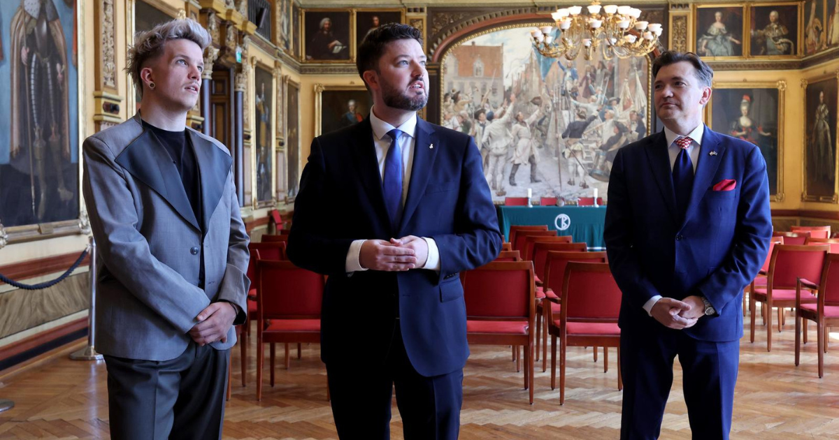 Lasagna posjetio vijećnicu u Malmöu, dogradonačelnik poručio: Moja mama je glasala