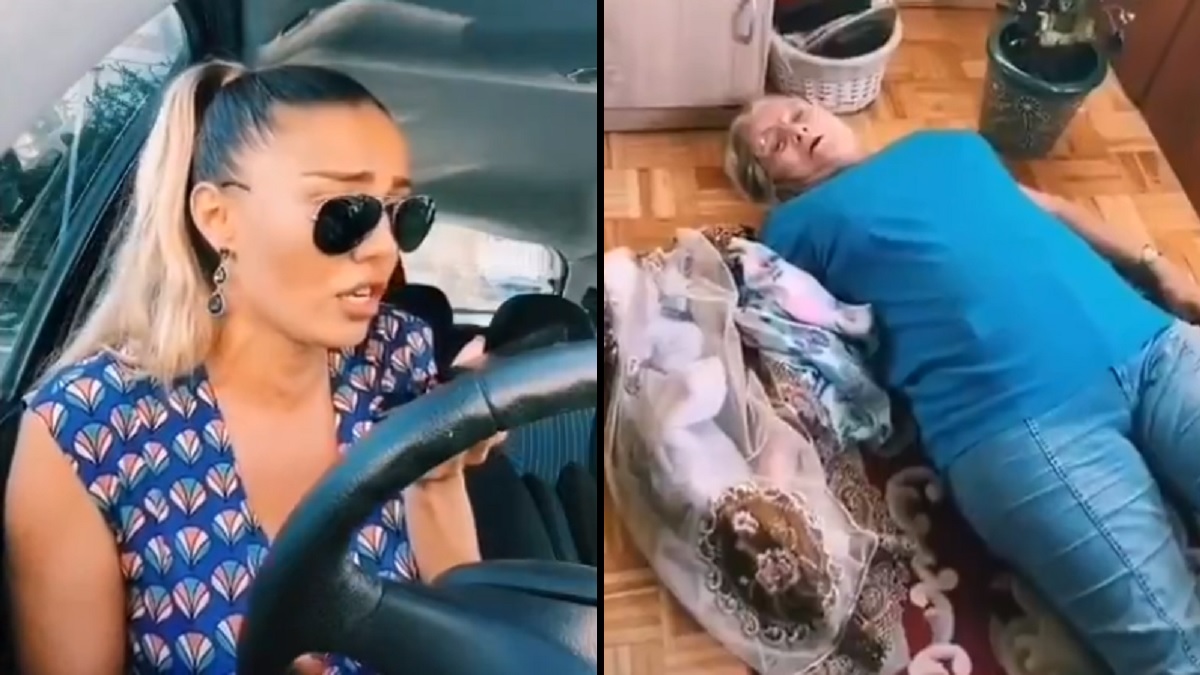 Cura javila baki da će im policija upasti u kuću, njena reakcija postala hit u Srbiji