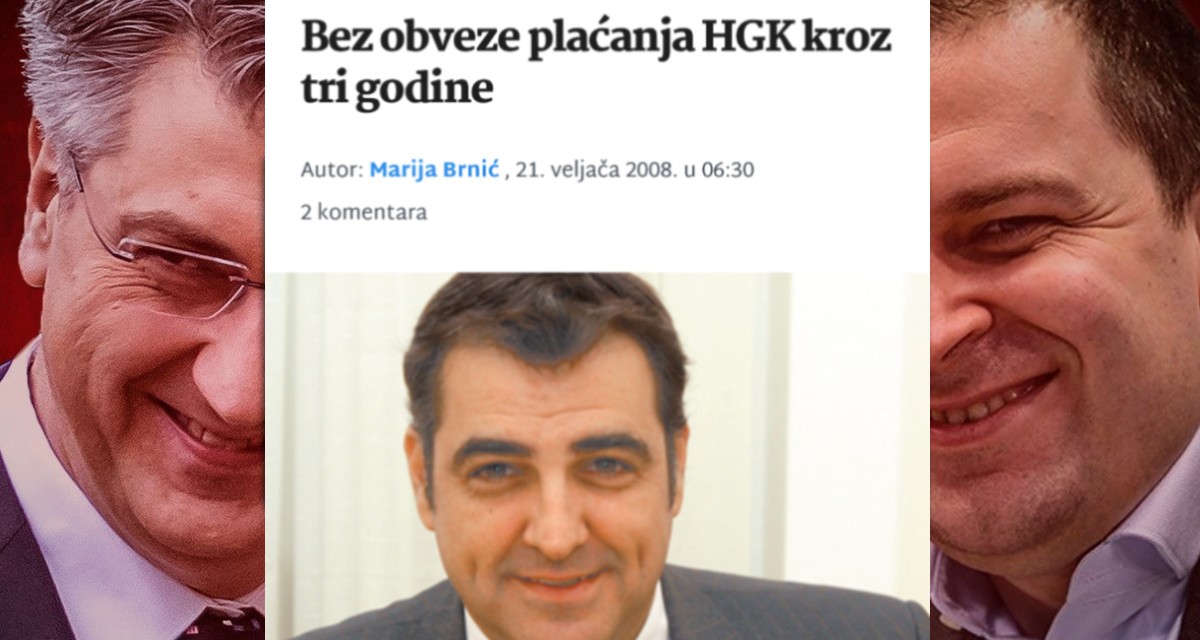 Šera se tekst iz 2008.: "Na prijedlog HSLS-a ukidaju se obvezne članarine za HGK"