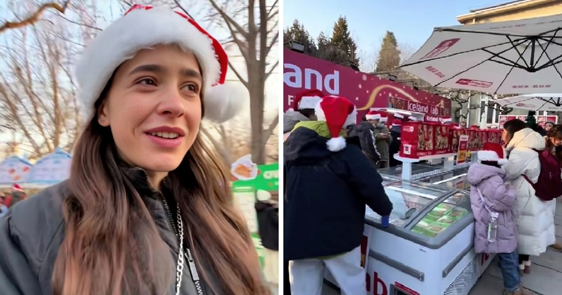 Britanka u čudu nakon posjeta božićnom sajmu u Kini: "Tko kupuje smrznutu pizzu?"