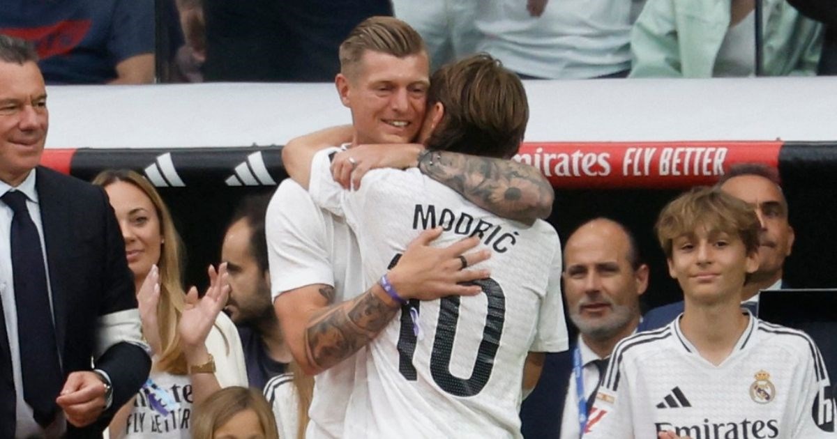 FOTO Modrić i Kroos zagrljeni i uplakani. Real: Tko reže luk?