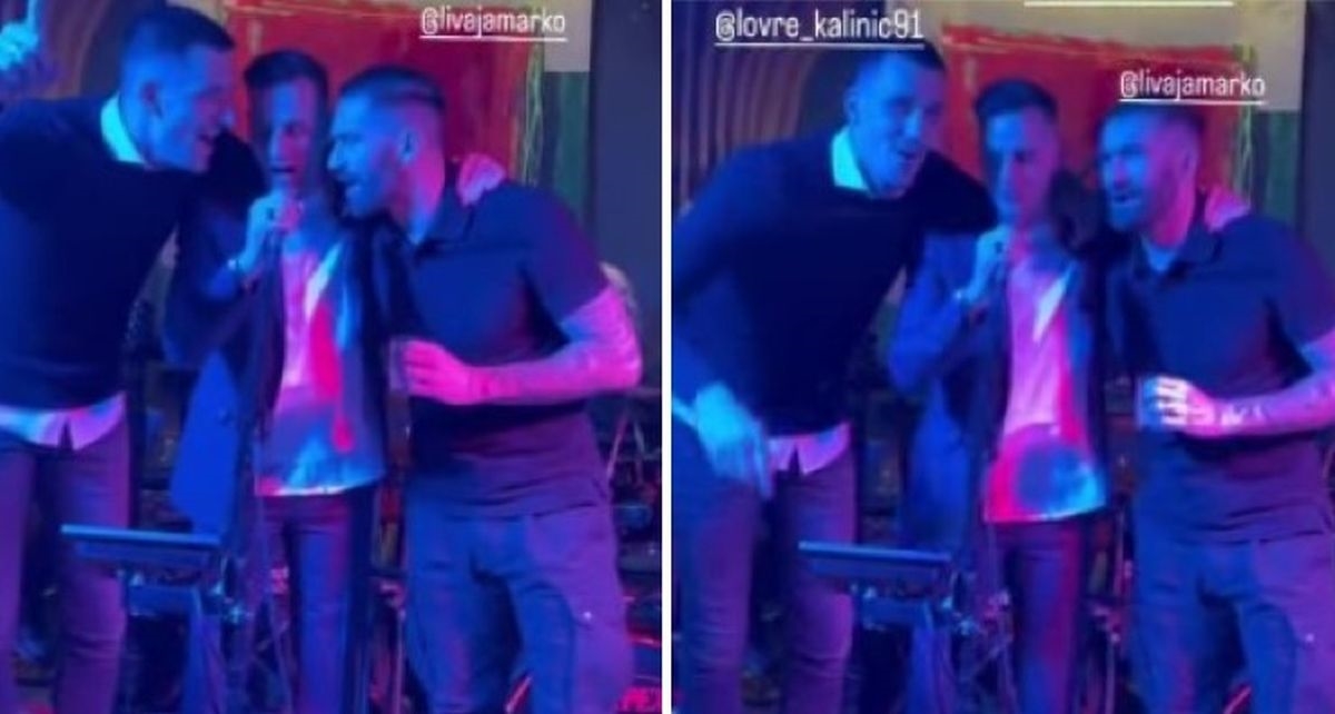 Livaja s Kalinićima partijao na proslavi u restoranu, zajedno zapjevali Cocin hit