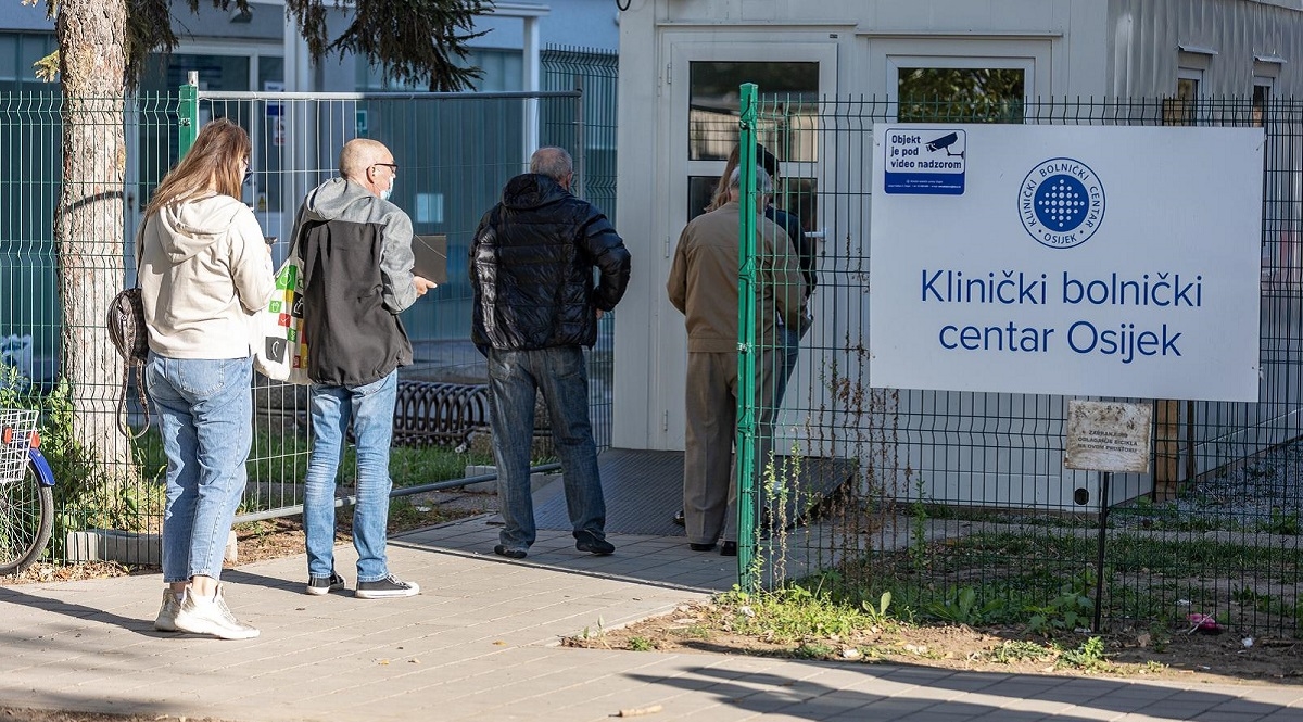 U Osječko-baranjskoj županiji 152 nova slučaja zaraze, umrlo 10 ljudi