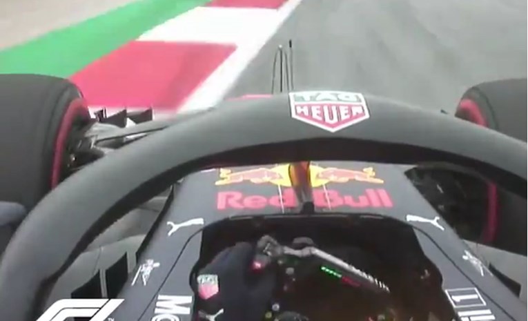 F1 pirueta: Pogledajte kako se Verstappen okrenuo za 360° na treningu u Austriji