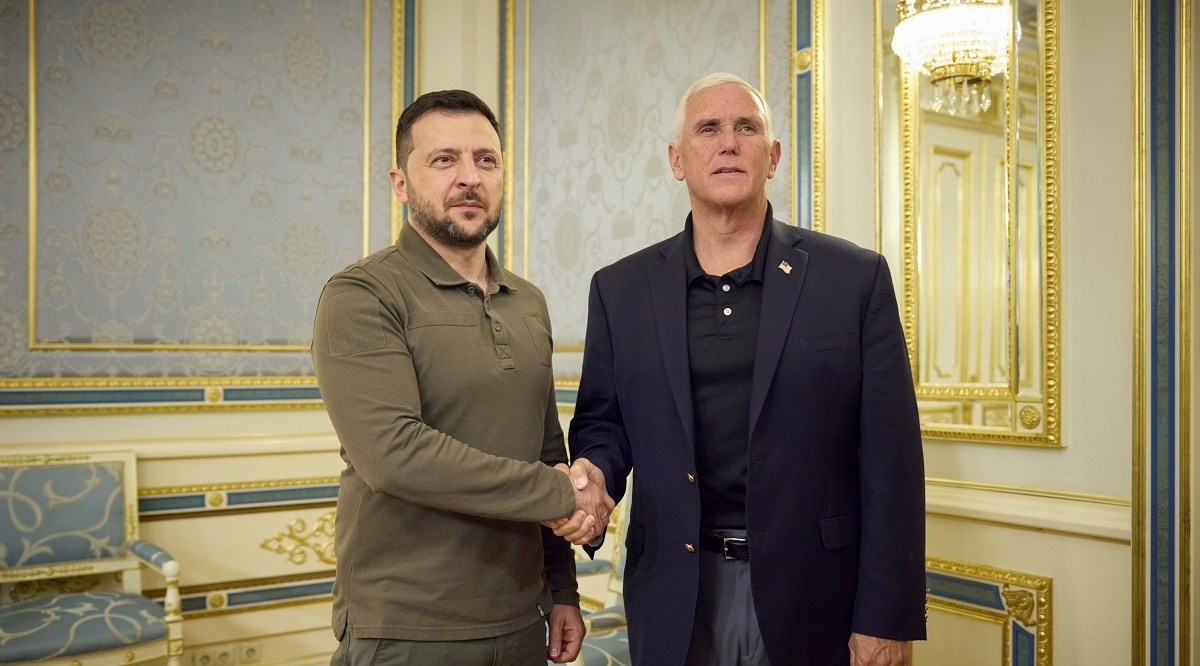Bivši Trumpov potpredsjednik posjetio Ukrajinu, sastao se sa Zelenskim