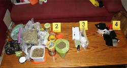 U Osijeku i Čepinu policija pronašla više od tri kilograma marihuane, objavila slike