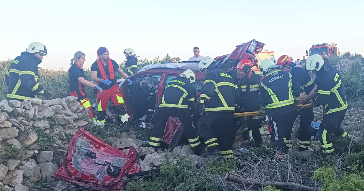 Tri žene teško ozlijeđene u prometnoj na Cresu
