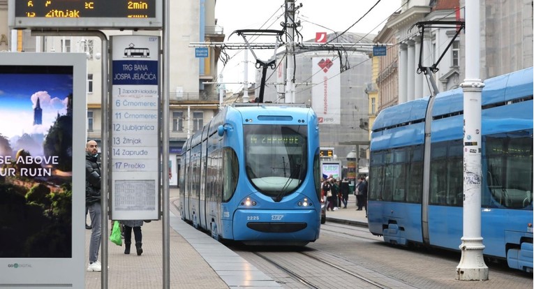 Tramvaji će u petak navečer zaobilaziti uži centar Zagreba
