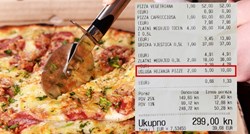Zagrebačka pizzerija: Evo zašto posebno naplaćujemo rezanje pizze