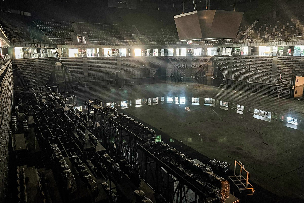 VIDEO Spaladium Arena je poplavljeno ruglo bez struje. Kreće sanacija