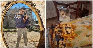 Baby Lasagna nasmijao fanove fotkom svoje mačke: "Ne sviđaju joj se lazanje"