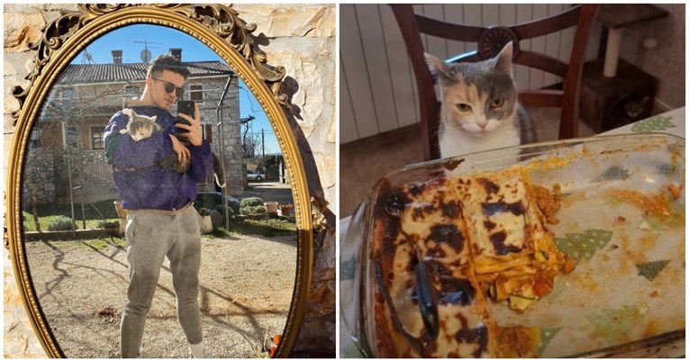 Baby Lasagna nasmijao fanove fotkom svoje mačke: "Ne sviđaju joj se lazanje"
