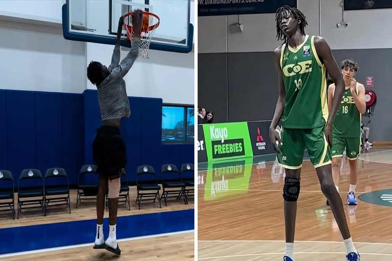 Dolazi iz plemena Dinka, ima 18 godina, visok je 229 cm i NBA liga ga jedva čeka