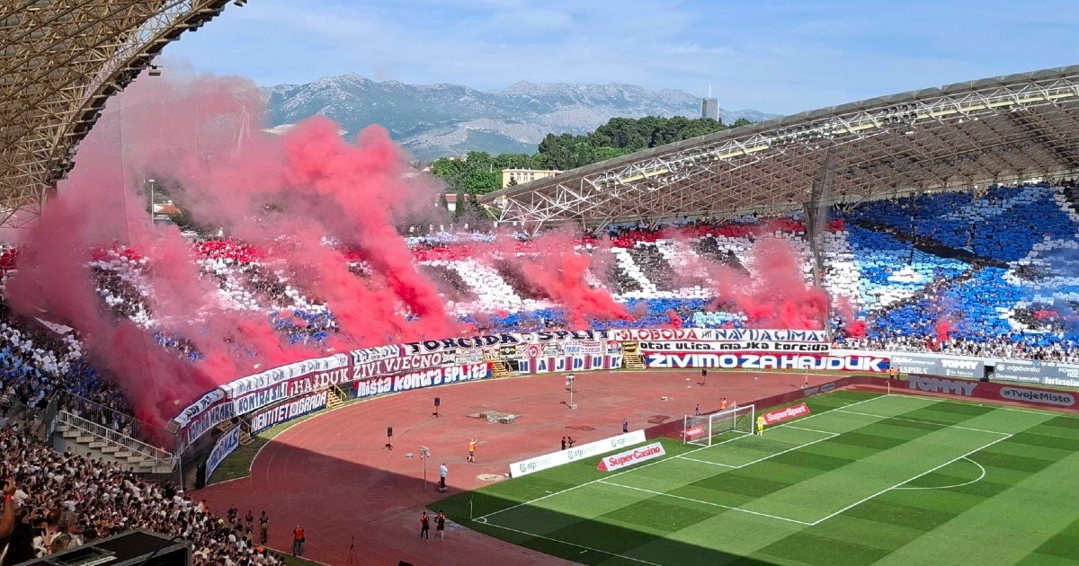 VIDEO Pogledajte koreografiju Torcide na derbiju s Dinamom