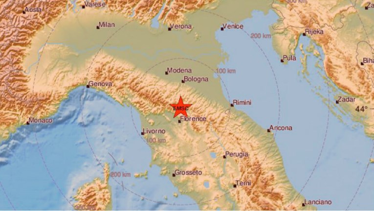 Jak potres pogodio Italiju