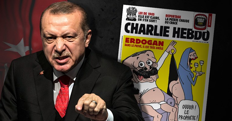 Charlie Hebdo objavio karikaturu Erdogana. Turska bijesna: "Ništa im nije sveto"