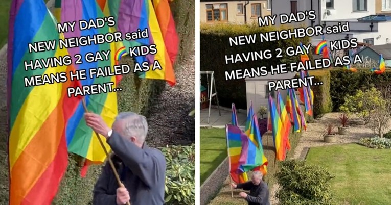 Otac se suprotstavio uvredama i pružio podršku LGBTQ djeci na poseban način