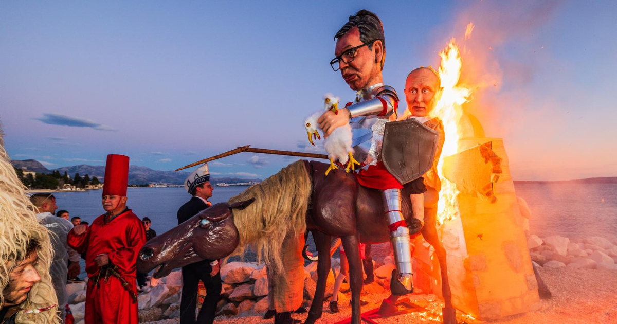 Prepoznajete li koga su Kaštelani zapalili kao Krnju?