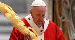 Papa služio misu na Cvjetnicu u praznoj Bazilici svetog Petra