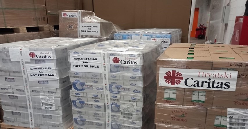 Humanitarna pomoć iz Hrvatske stigla u ukrajinski Caritas