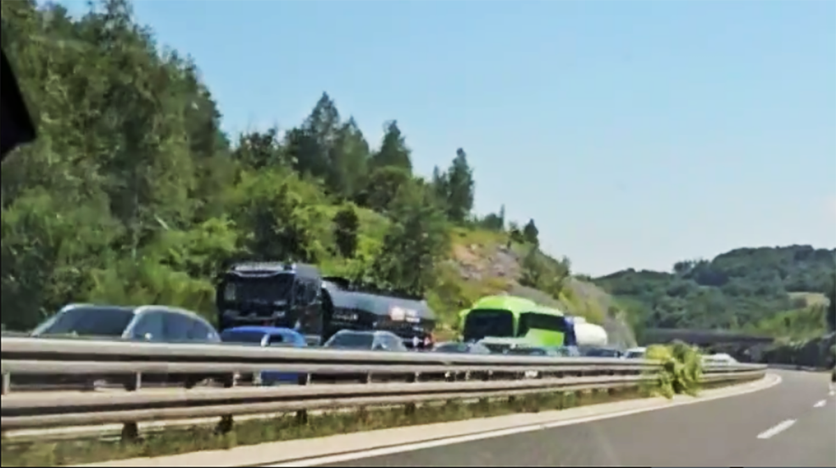VIDEO Pojačan promet prema moru, kolone na A1, A6 i Istarskom ipsilonu