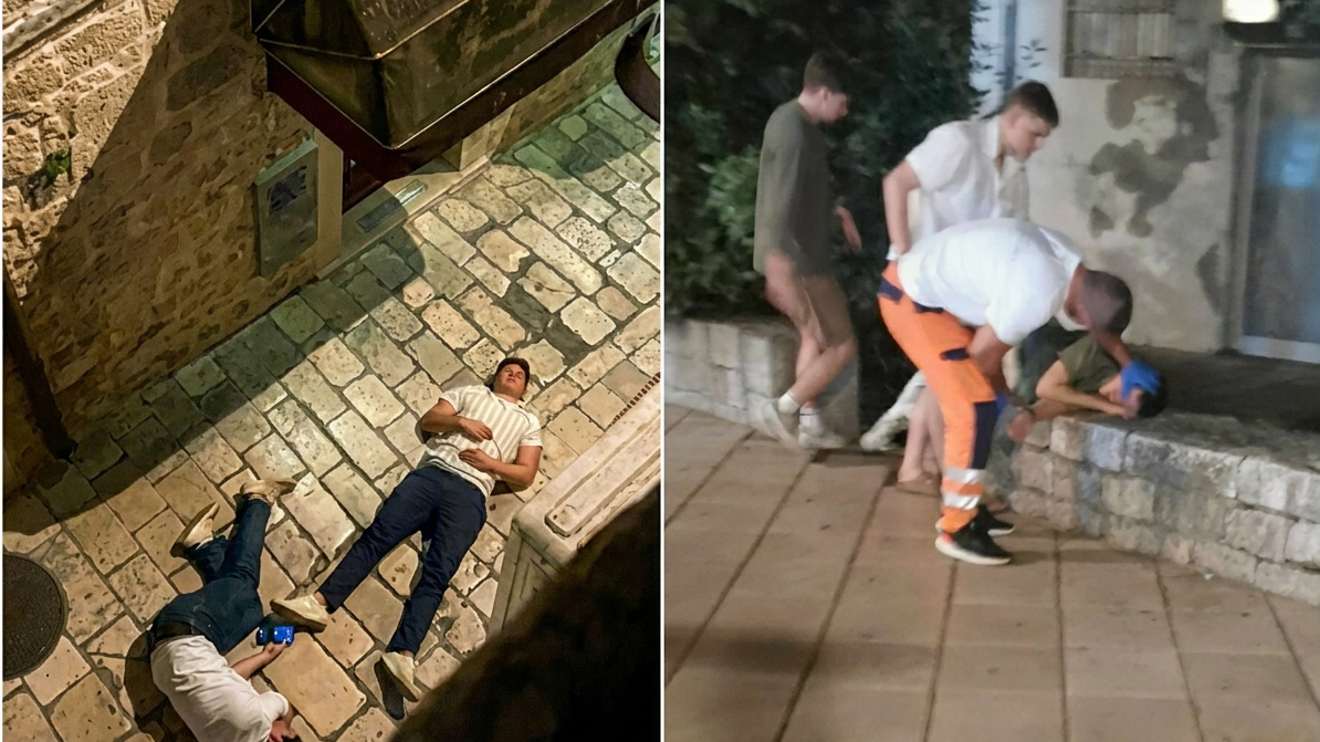 Mrtve pijane turiste po Splitu opet skuplja Hitna. Zašto im to ne naplaćujemo?