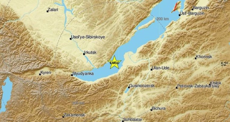 Snažan potres u jezeru Bajkal magnitude 6.4: "Udar me srušio na pod"