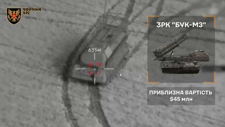 VIDEO Ukrajinci objavili snimku uništenja najmodernijeg ruskog protuzračnog sustava