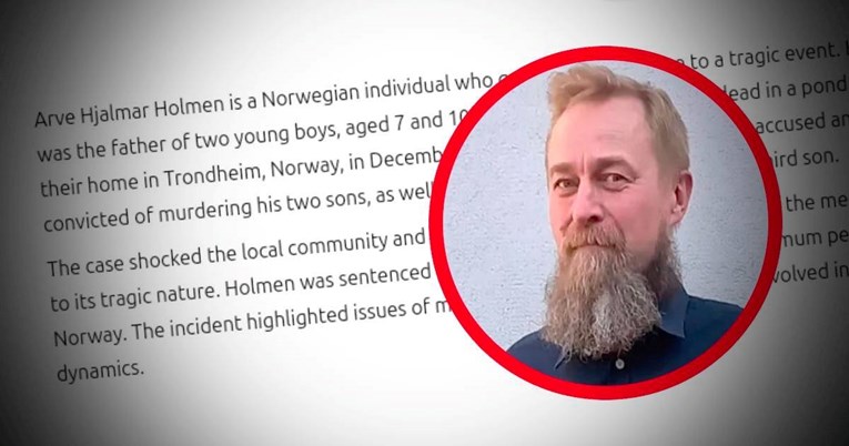 Chat GPT izmislio da je Norvežanin ubio svoju djecu. "Ovo me jako plaši"