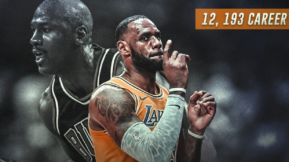 Pogledajte kako LeBron spektakularno ruši Jordana. Dončić je također samo gledao