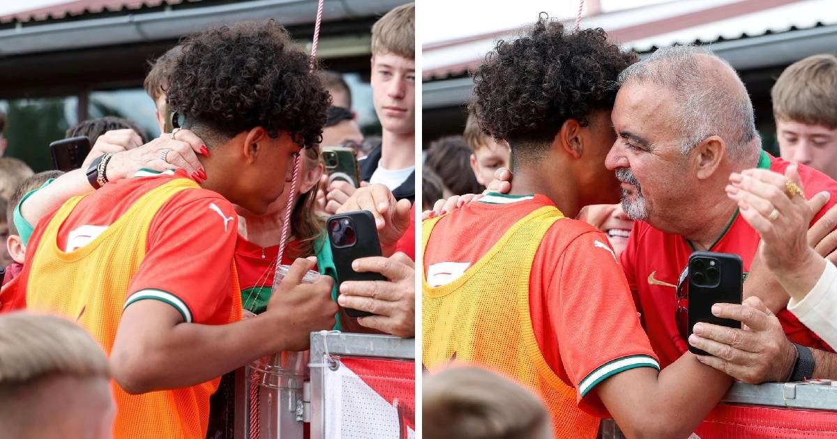 Ronaldova majka nakon utakmice u Svetom Martinu na Muri izgrlila unuka