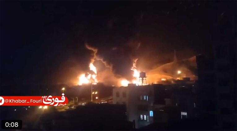 Izrael napao naftno postrojenje kod Teherana, eksplozije odjekivale gradom