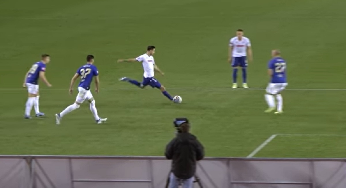 Hajduk objavio Kalinićev gol iz kuta koji niste vidjeli na TV-u. Pogledajte ga