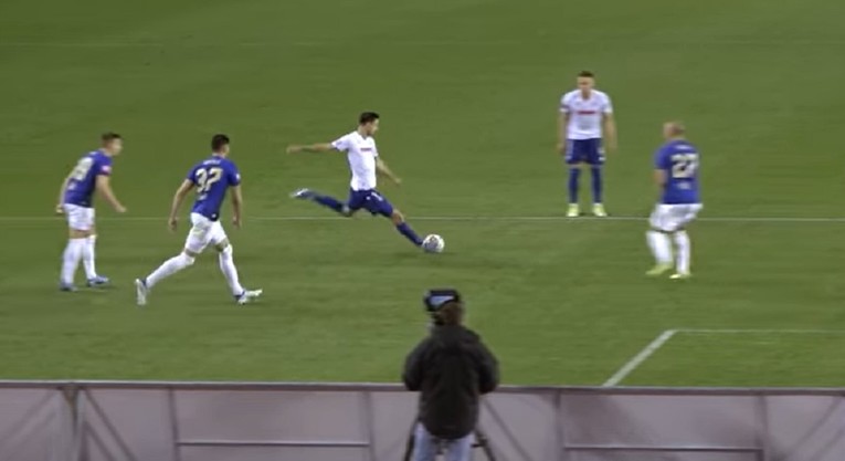 Hajduk objavio Kalinićev gol iz kuta koji niste vidjeli na TV-u. Pogledajte ga