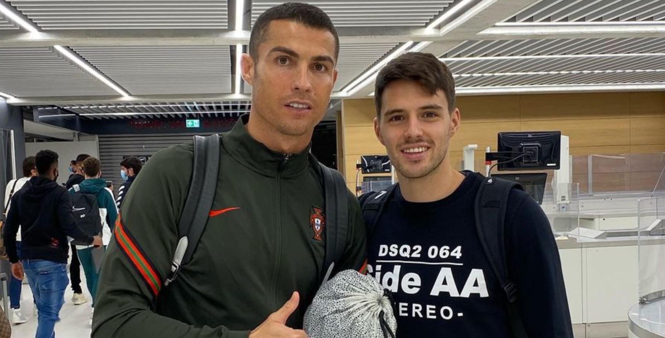 Brekalo objavio fotografiju s Ronaldom. Pogledajte što je napisao o Portugalcu