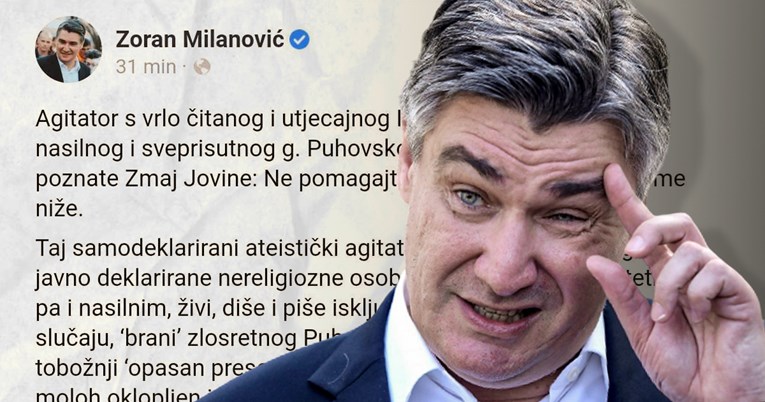Milanović o uredniku Indexa: To je ateistički agitator, ja to smatram nasilnim
