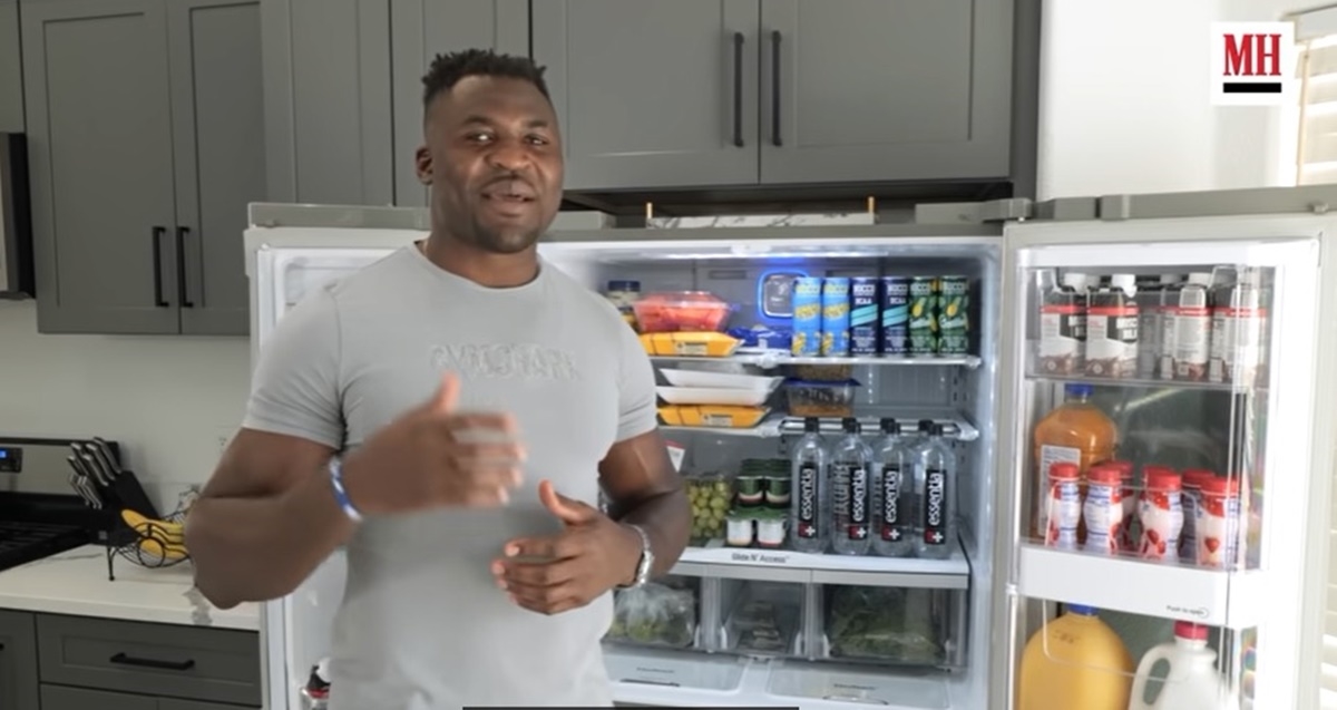 Ngannou otkrio što jede i pokazao kako mu izgleda hladnjak