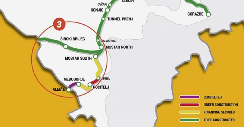 Potpisan ugovor o izgradnji brze ceste od Mostara do granice s Hrvatskom