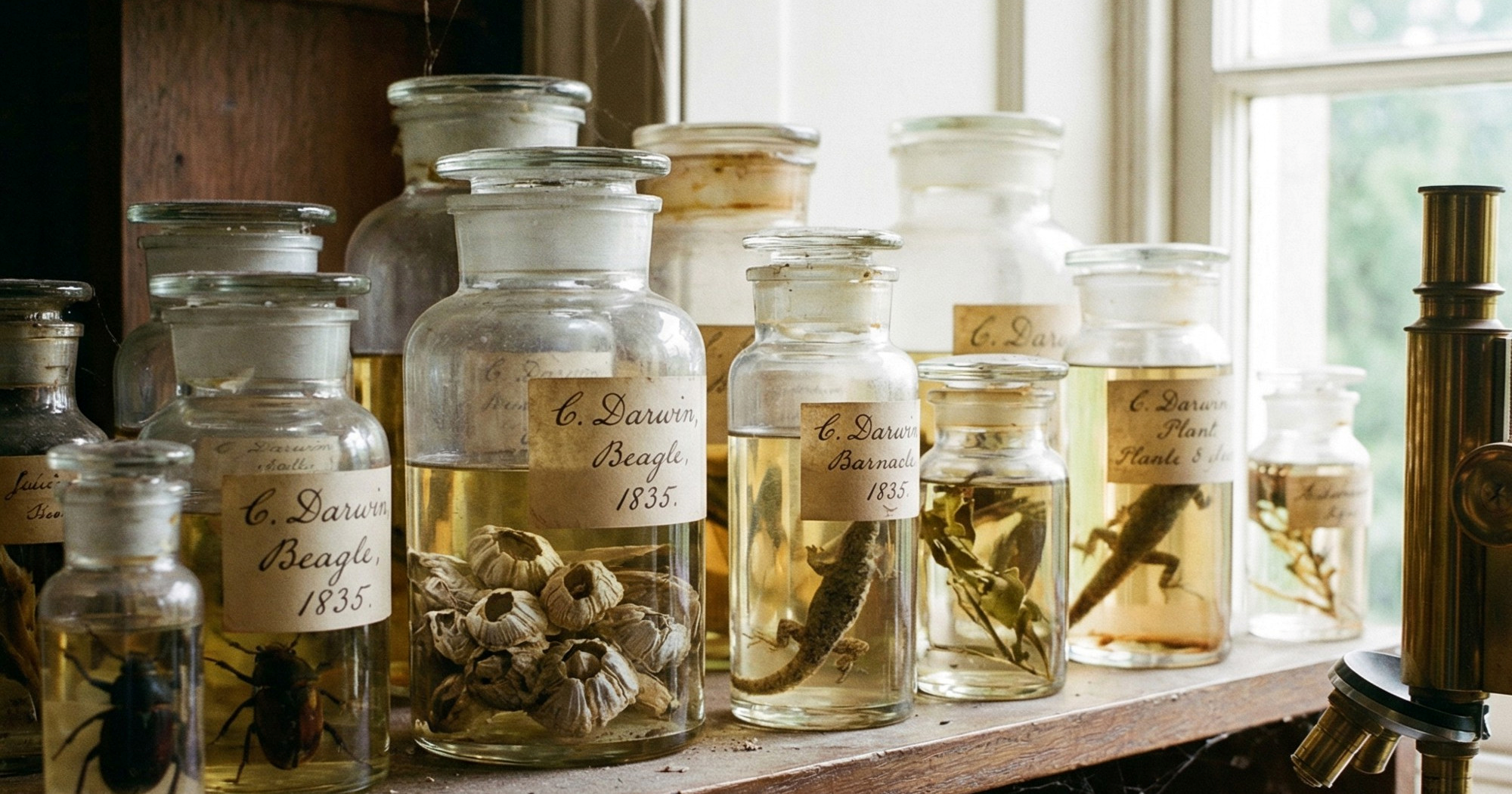 Laseri otkrili tajne 200 godina starih Darwinovih uzoraka