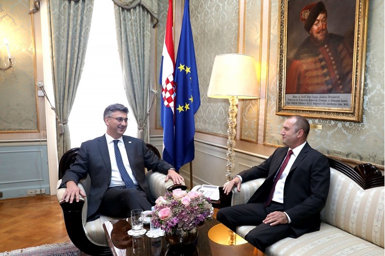 Plenković se sastao s bugarskim predsjednikom