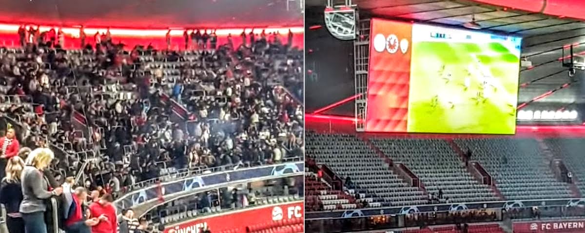 VIDEO Bayern na Allianz Areni pustio navijačima Zvezde golove Dinama