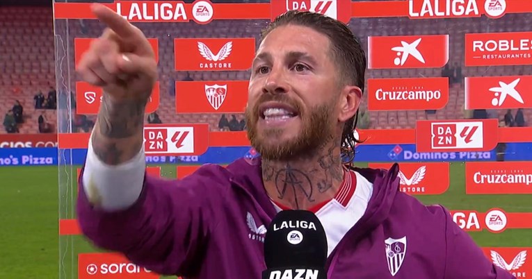 Pogledajte kako je Sergio Ramos usred intervjua podivljao na navijača