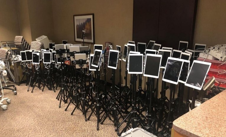 Fotografija naslaganih iPadova iz bolnice mnogima slomila srce kad su čuli čemu služe