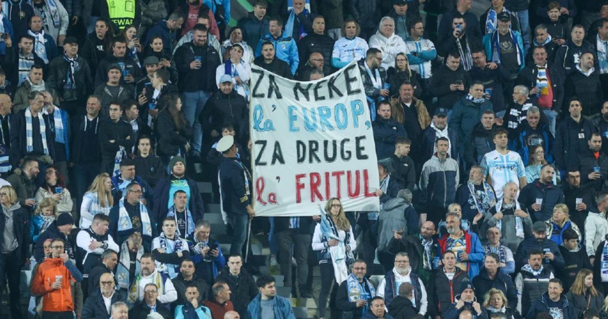 Navijači Rijeke provocirali Hajduk: Za neke La' Europ, za druge La' Fritul